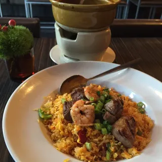 Surf and Turf Fried Rice