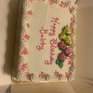 Cassata cake no custard thank you!