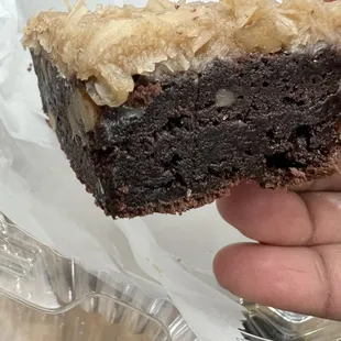 German Chocolate Brownie - must try