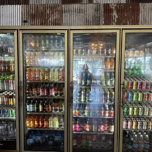 So many beverages to choose from!