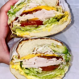 Cali club + $1 pesto.