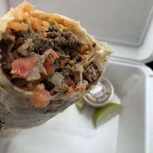 Carne Asada Burrito