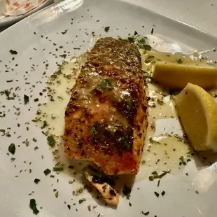 Grilled salmon