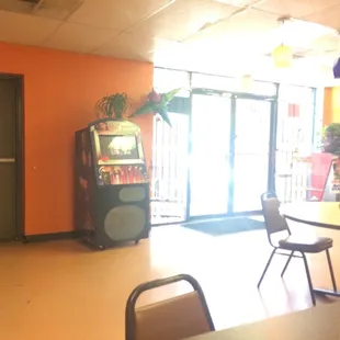 a view of the inside of the restaurant