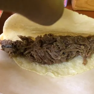 Barbacoa taco