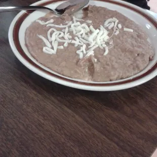 Side of beans for $2.50