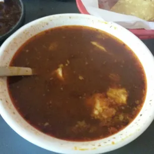 I was excited for the menudo and I was super disappointed. It tasted watered down.