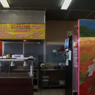 the interior of a restaurant