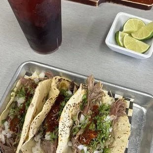 Tacos de barbacoa