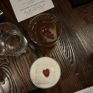 Valentine&apos;s Day cocktails
