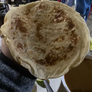 Fresh flour tortillas !