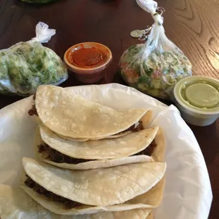 4 tacos for $6.00