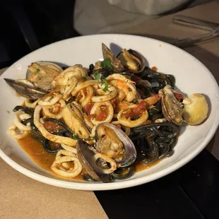 Squid Ink Tonnarelli