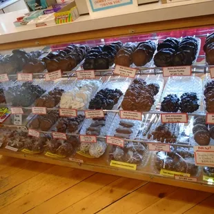 Turtles!!!  These have red labels.  That means they make ALL of them on-site!