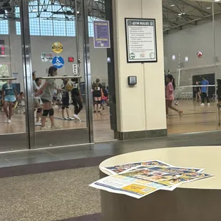 Volleyball area