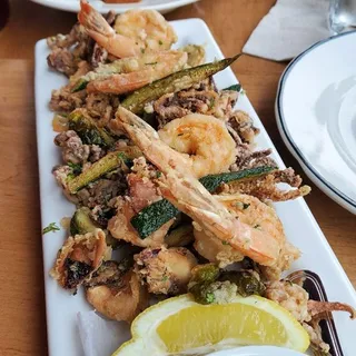 FRITTURA DI CALAMARI & GAMBERI
