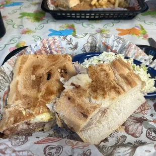 Ybor Cuban with cole slaw