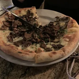 Mushroom Pizza