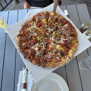 food, pizza
