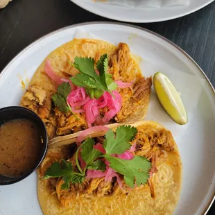 Cochinita pibil tacos