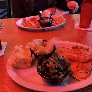 Blackened Catfish Dinner