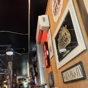 the interior of a restaurant