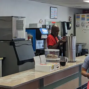 sushi and sashimi, interior