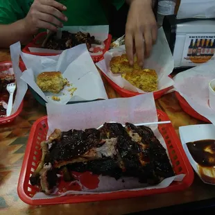 bbq ribs, food, ribs