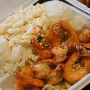 Garlic Shrimp Plate