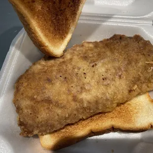 Country Fried Steak Sandwich