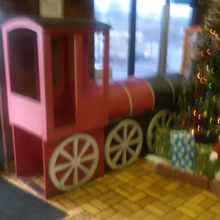 Don't know what the train's about.