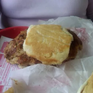 Monster Tenderloin Biscuit