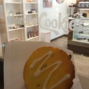 Award-winning lemon cookie