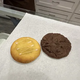 Luscious Lemon Raspberry Cookie Decadent Double Chocolate Cookie