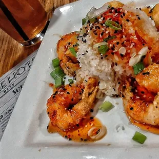 shrimp and rice