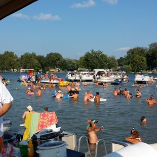 The sandbar party crowd will be at Danny's!