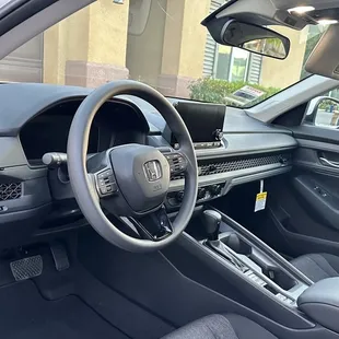 Inside i was pretty impressed i feel so small in it when my son drives me around it's huge inside way bigger than my car! Congrats Kasey!!