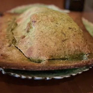 Black cod roasted under salt &amp; herb crust. Plated table side by staff.