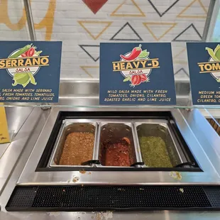 Salsa bar