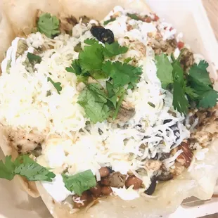 Taco Salad with chicken