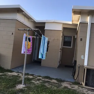 Access both units easily through the back doors, both have key card entry. 1701 A &amp; B