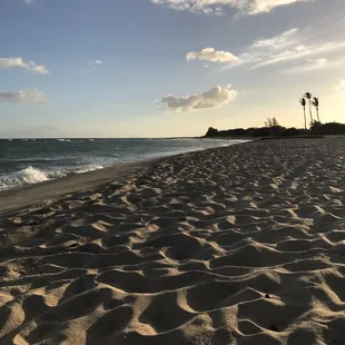 Walk straight out of the cabin and you pretty much have the beach to yourself