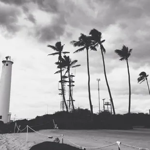 The lighthouse at the beach park