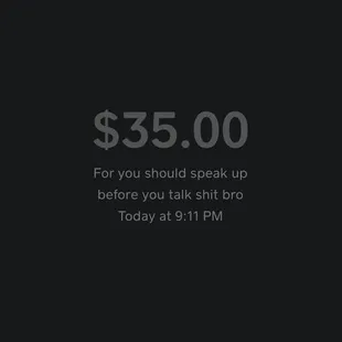 *Messages from Angel the barber, grown man in his feelings after seeing review