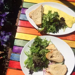 Ham and Gruyere Omelette