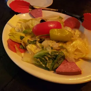 Small antipasto salad