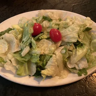 Plain dinner salad/starter