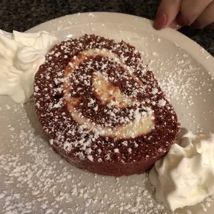 Red Velvet Cake Roll