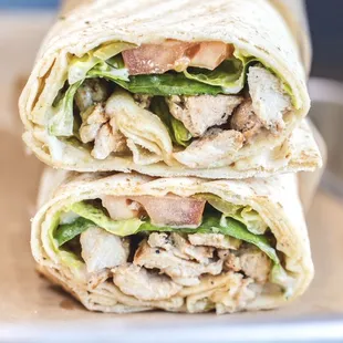 Chicken Pita Wrap.