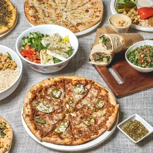 Our different menu items!